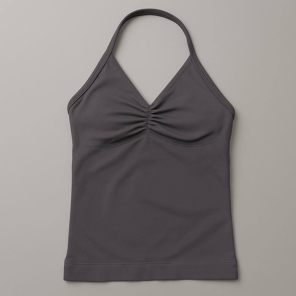 Débardeur Halter Sculpt - Mushroom Grey